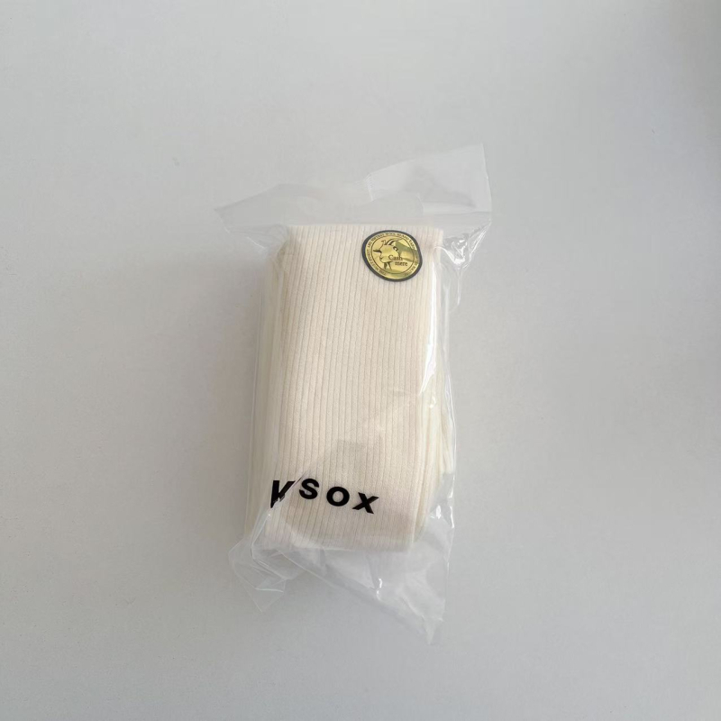 K'sox καλσόν με πόδια, μονόχρωμα, μεσαίας πυκνότητας, νάιλον ύφασμα, κορεατικό στυλ