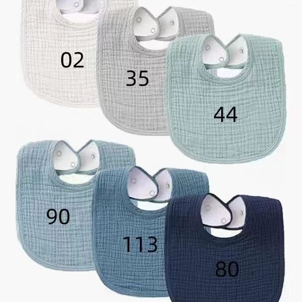 Beidi бебешки лигавник, абсорбиращ, двуслоен памучен марля, тегло под 50 g