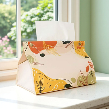 Kožna kutija za papirnate maramice — prilagodljiva, vodootporna, pogodna za auto, dnevni boravak i kupaonicu (Model XH-XSL-20250514-061)