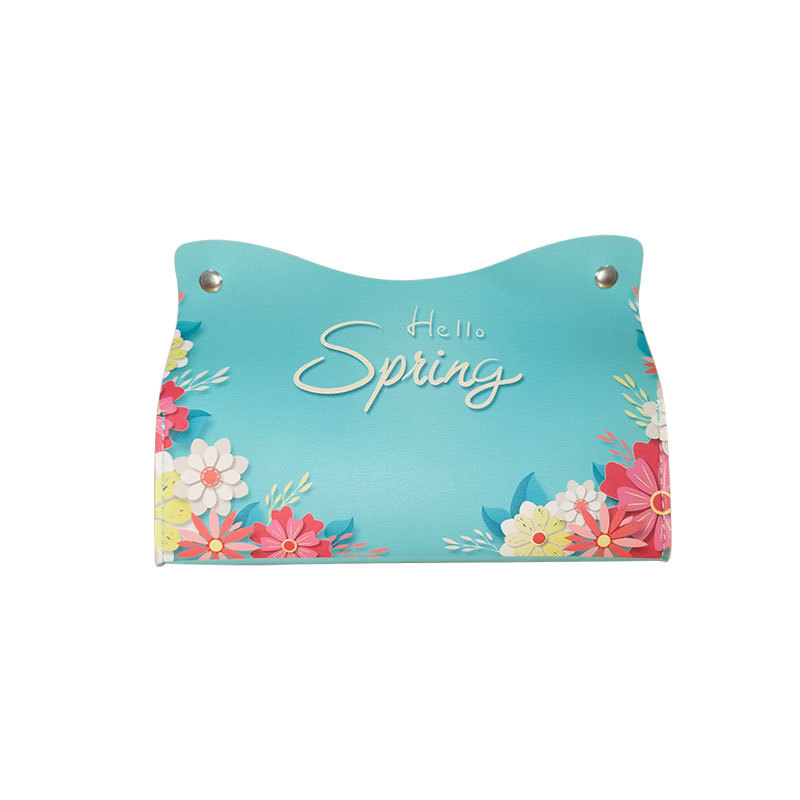 Kožna kutija za papirnate maramice — prilagodljiva, vodootporna, pogodna za auto, dnevni boravak i kupaonicu (Model XH-XSL-20250514-061)