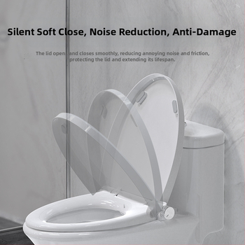 Inteligentná domáca bidetová sedačka na WC: umývanie sedadla aj pre ženy, nastaviteľný tlak vody, tryska s automatickým čistením, nastaviteľný rozostup otvorov 134–180 mm, model TBE01