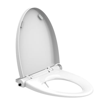 Inteligentná domáca bidetová sedačka na WC: umývanie sedadla aj pre ženy, nastaviteľný tlak vody, tryska s automatickým čistením, nastaviteľný rozostup otvorov 134–180 mm, model TBE01