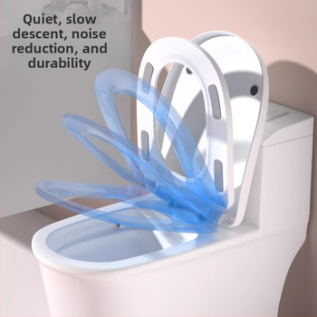 Intelligens azonnal melegítő WC-ülőke, háromfokozatú hőmérséklet-szabályozás, csendes lassú záródású fedél, modell AV-6901, PP anyag