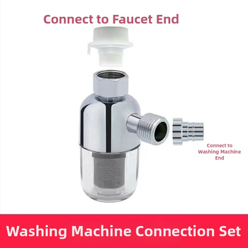 Filtru frontal de apă pentru alimentarea casei — ABS + oțel inoxidabil, Model Front 01, elimină impurități mari din apă și protejează electrocasnicele (intrarea apei la boiler, mașina de spălat, toaletă inteligentă)