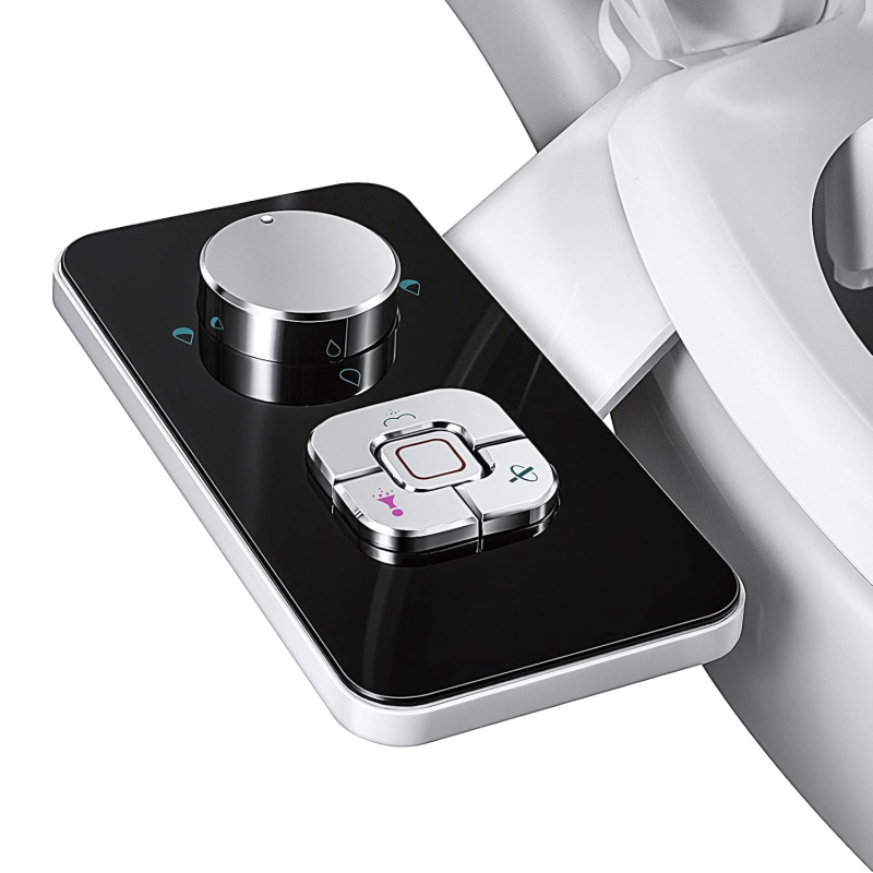 Bidet s dvojitými tryskami, samočistenie, inteligentné ovládanie, ABS materiál