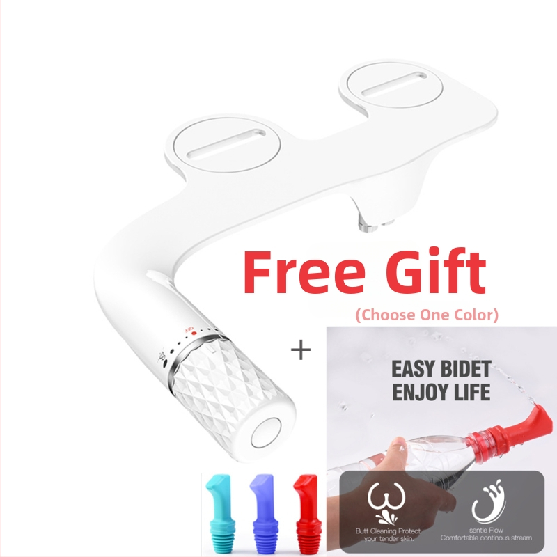 WC sedadlo s bidetom, ABS materiál, ručné ovládanie, moderný minimalistický dizajn, Haoehhl značka