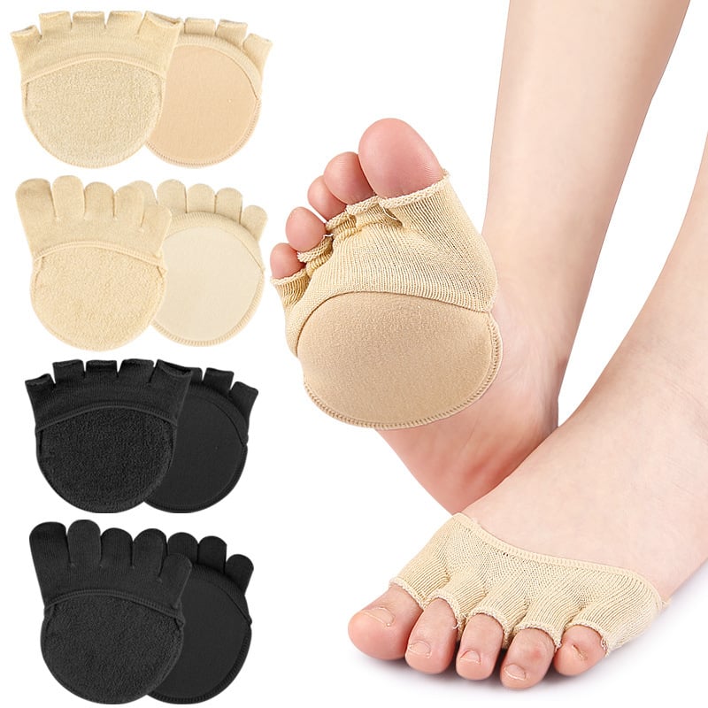 Nyitott ujjas ötféle zokni – láthatatlan, nyárra ideális, vékony, egyszínű, akril, izzadságfelszívó, egyszálas kötés