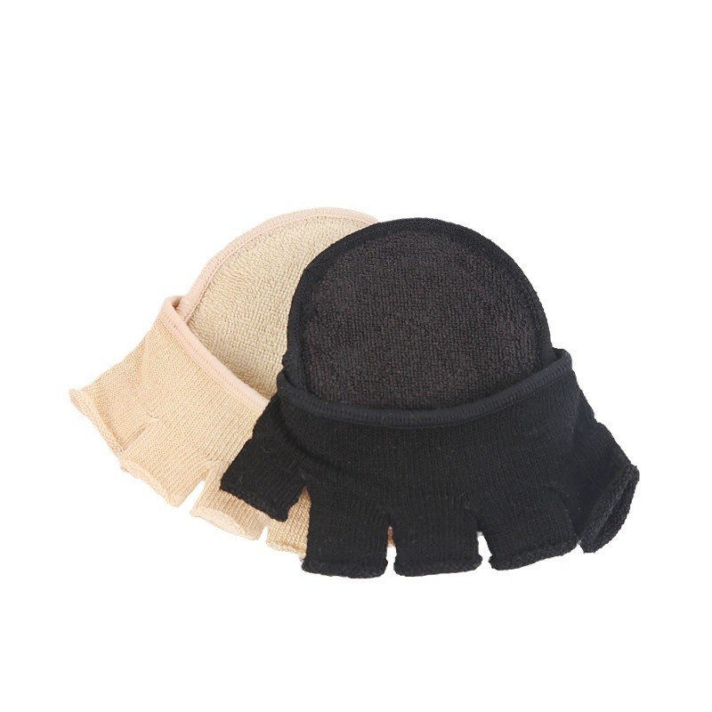 Nyitott ujjas ötféle zokni – láthatatlan, nyárra ideális, vékony, egyszínű, akril, izzadságfelszívó, egyszálas kötés