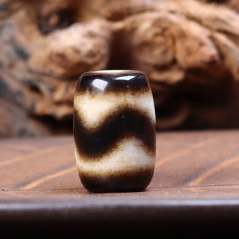 Mărgele de agat - model dinte de tigru, procesare prin picurare de ulei, mărgele libere, stil de înaltă clasă