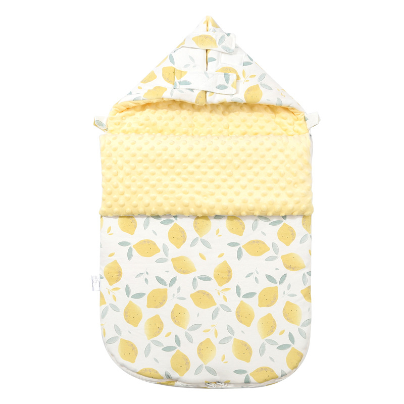 Spavaća vrećica za bebe, 0-1 godina, pamuk, podstava fleece, punilo svila-pamuk, zatvarač najlon