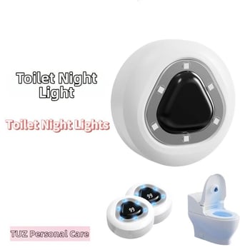 Έξυπνο φως καπακιού τουαλέτας με αισθητήρα επαγωγής, πλαστικό περίβλημα, τάση ≤36V, μοντέλο TZ-6745