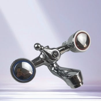 Robinet de duș încastrat — corp din aliaj de zinc, nucleu de supapă din cupru, 1.0 MPa, 90°C