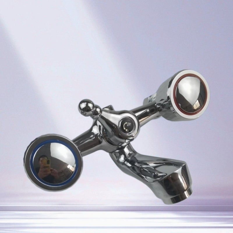 Robinet de duș încastrat — corp din aliaj de zinc, nucleu de supapă din cupru, 1.0 MPa, 90°C