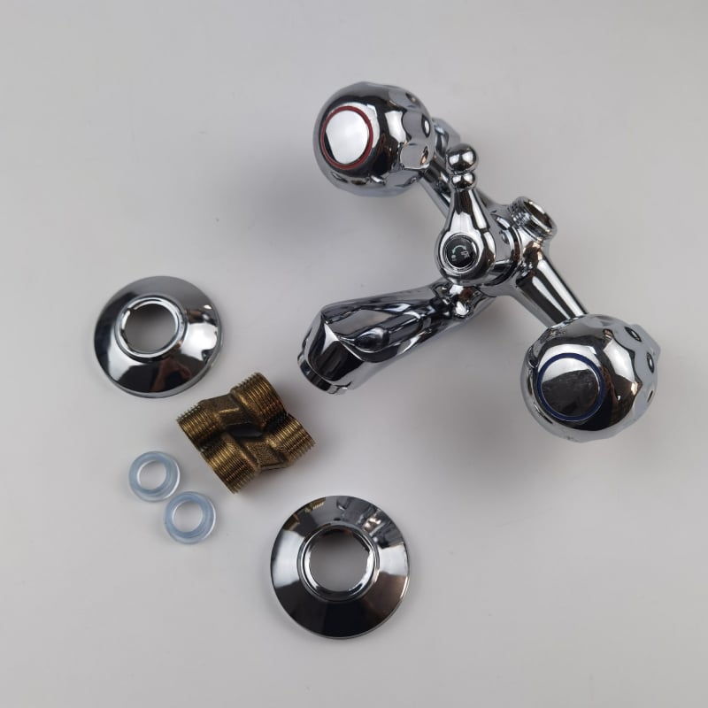 Robinet de duș încastrat — corp din aliaj de zinc, nucleu de supapă din cupru, 1.0 MPa, 90°C