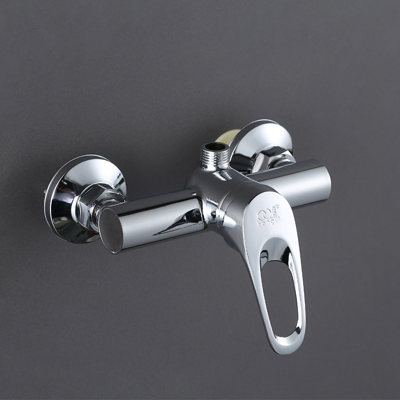 Valvă de amestec încastrată în perete pentru duș – aliaj de zinc, model SF-3C, miez ceramic, structură dublă, temperatură de lucru 99°C