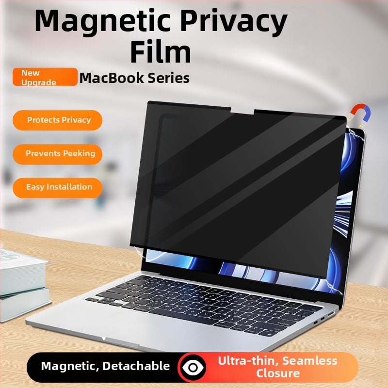 Protecție ecran magnetic pentru MacBook Air M2 – folie de confidențialitate PET