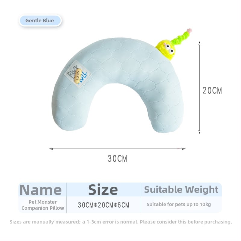 Гнездо за домашни любимци с U-образна възглавничка, дантелени зайчешки уши, плат за кучета