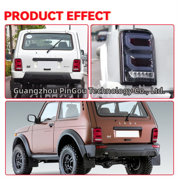 LED zadné svetlo pre LADA NIVA, druhá generácia, ABS/PP/PC materiál, 12V, životnosť 30000 h