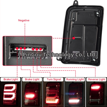 LED zadné svetlo pre LADA NIVA, druhá generácia, ABS/PP/PC materiál, 12V, životnosť 30000 h