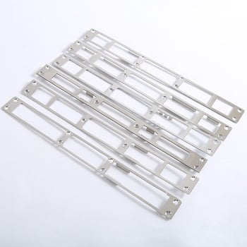 Ploča vodilice tijela brave za sigurnosna vrata — nehrđajući čelik, Qi Rui, moderni minimalistički stil