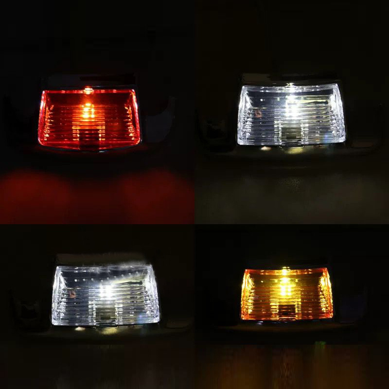 LED задно светло за мотоциклет – модел 254, 12V, 3W, ABS пластмаса