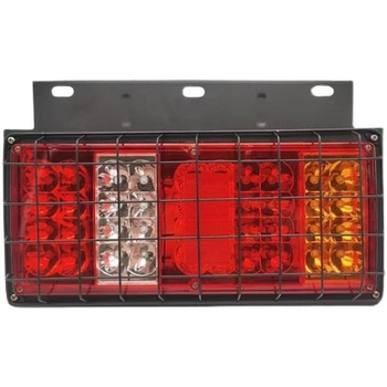 LED zadné svetlo pre nákladné vozidlá - Sada zadného svetla Foton Era 12V/24V, LED zdroj, kompatibilné s nákladnými vozidlami, poľnohospodárskymi vozidlami a Howo ľahkým nákladným autom