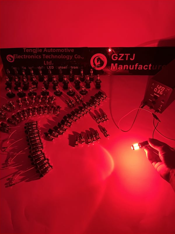 Λαμπτήρας LED φρένου αυτοκινήτου 1156, γωνίες προβολής 180°/150°, άμεση αντικατάσταση, 5.2W, 12-24V, 1350 lm, LED 3030