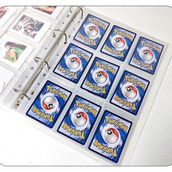 Refill pentru album de carduri, pagini interioare PP, 10 foi, găuri personalizabile, imprimare siglă permisă