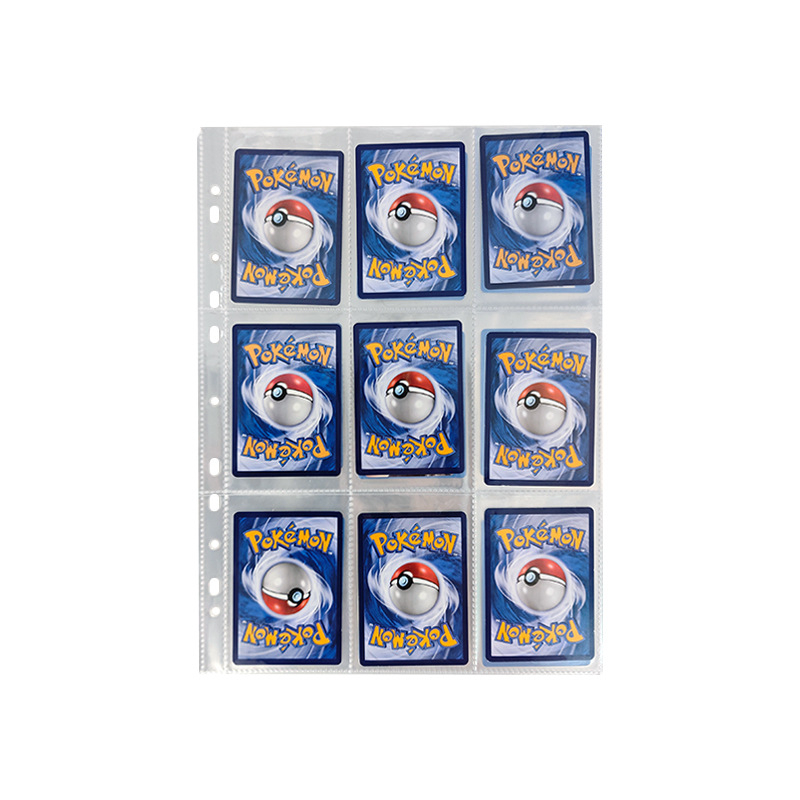 Refill pentru album de carduri, pagini interioare PP, 10 foi, găuri personalizabile, imprimare siglă permisă