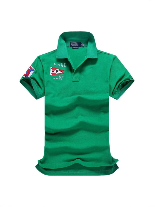 Muška polo majica, sportski kroj, kratki rukavi, vezeni detalj, piqué pamuk