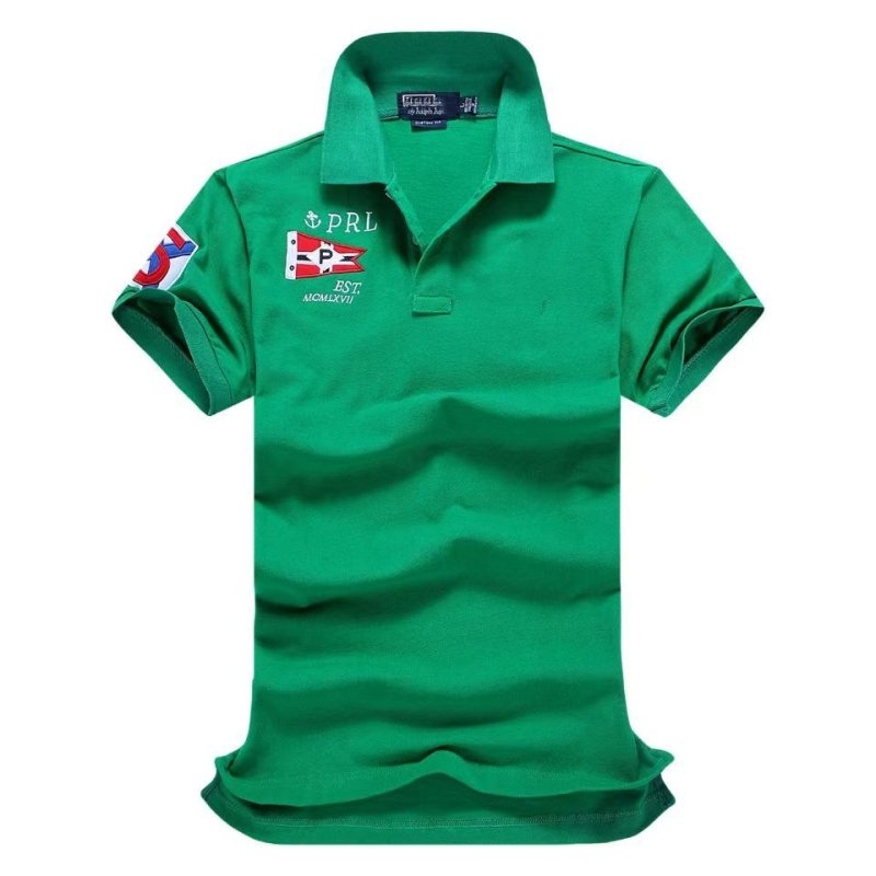 Muška polo majica, sportski kroj, kratki rukavi, vezeni detalj, piqué pamuk