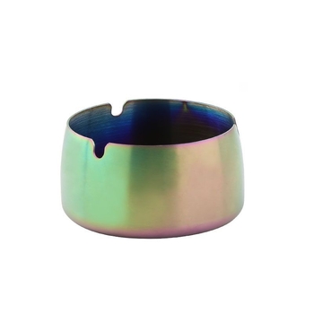 Scrumieră din oțel inoxidabil cu spațiu de depozitare - reutilizabilă, logo imprimabil, potrivită pentru casă, sufragerie, birou, bar și KTV