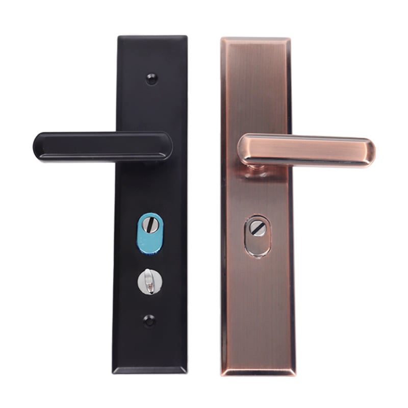 Višefunkcijska ručka za vrata s bravam — Huaxin 1215 model, materijal legura, za sigurnosna vrata, moderni minimalistički stil