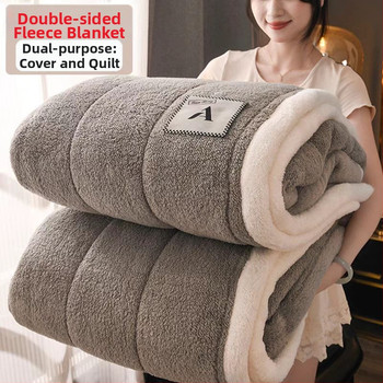 Arktikus bársony pléd, 300–500 g, egyszínű minta, egész éves használatra, modern minimalist stílus