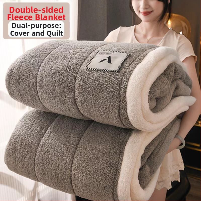 Arktikus bársony pléd, 300–500 g, egyszínű minta, egész éves használatra, modern minimalist stílus