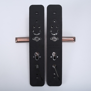 Protukradna kvaka za vrata, nehrđajući čelik, dvostruka napeta opruga, model 207, moderni minimalistički dizajn