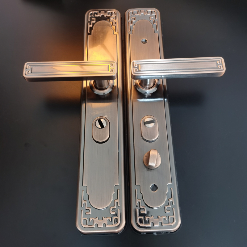 Protukradna kvaka za vrata, nehrđajući čelik, dvostruka napeta opruga, model 207, moderni minimalistički dizajn