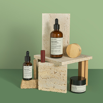 Prop na fotografovanie still life z prírodného kameňa pre šperky a kozmetiku - IP nie je autorizované