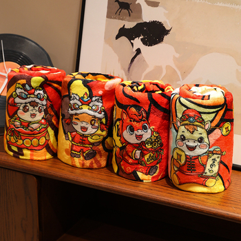 Flanel pléd rajzfilm mintával, minden évszakhoz, testreszabható