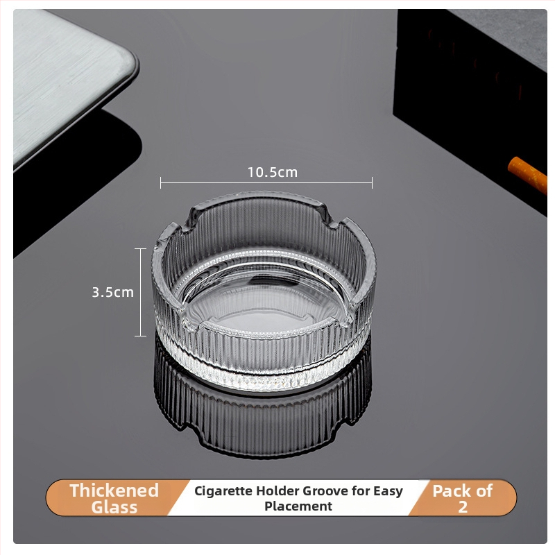 Пепелник с копринено цвете – Quanfu, универсален стил, без лого