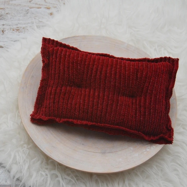 Jastuk za poziranje novorođenčadi za fotografiranje, baršunasti jastučić, materijal Cord Cotton, 100 g, veličina figure