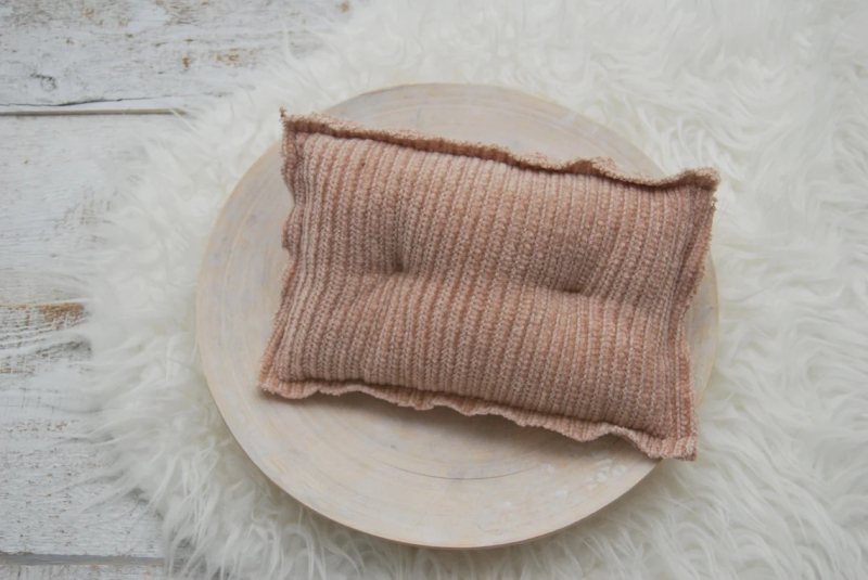 Jastuk za poziranje novorođenčadi za fotografiranje, baršunasti jastučić, materijal Cord Cotton, 100 g, veličina figure