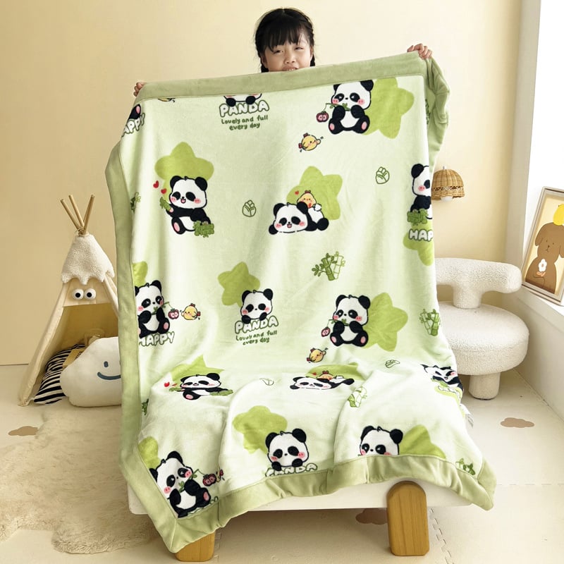 Gyerekeknek szóló tej-velúr pléd, rajzolt minta, poliészter rost, 300 g alatt, egész éves használatra