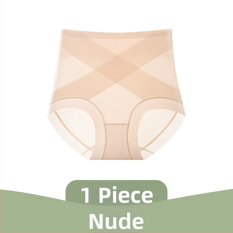 Ženske gaćice visokog struka za oblikovanje trbuha i podizanje stražnjice, prozračni ice silk materijal, antibakterijske.