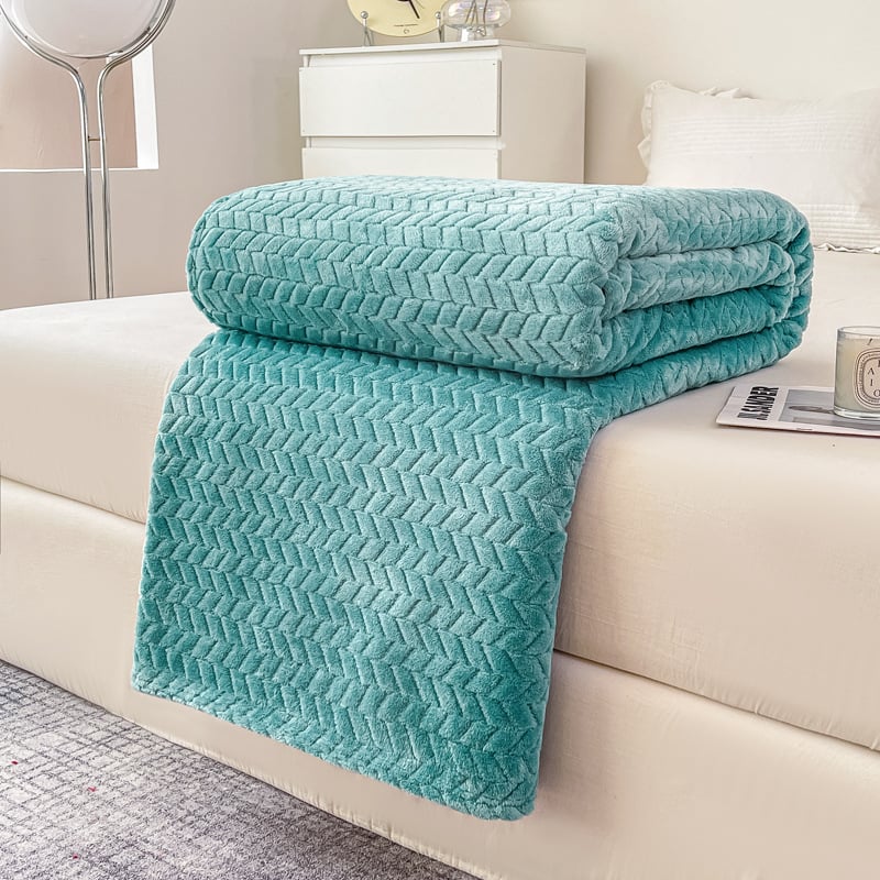 Isna flanel takaró – egyszínű, modern minimalist stílus, minden évszakra alkalmas, testreszabható