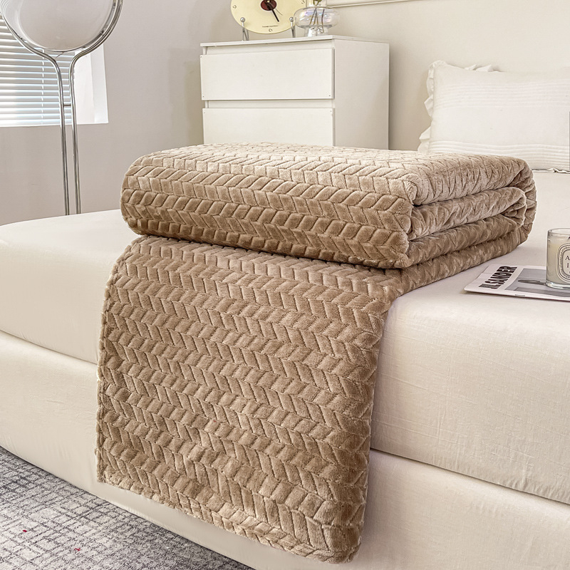 Isna flanel takaró – egyszínű, modern minimalist stílus, minden évszakra alkalmas, testreszabható