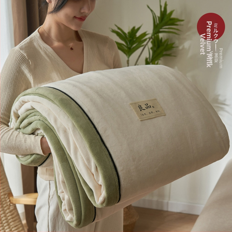 Korall polár pléd, poliészter, téli használatra, egyszínű minta, modern letisztult stílus