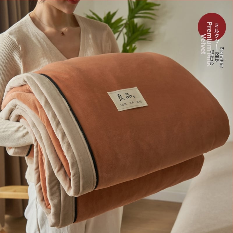 Korall polár pléd, poliészter, téli használatra, egyszínű minta, modern letisztult stílus