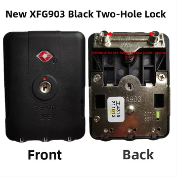 Κλειδαριά αποσκευών XFG903 TSA007 – τριών οπών ABS σώμα