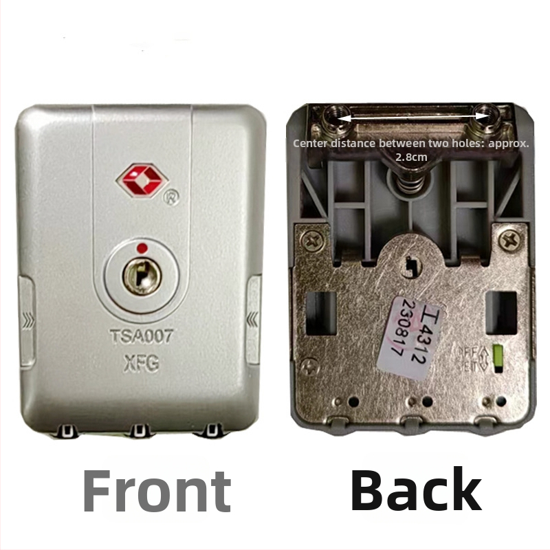 Κλειδαριά αποσκευών XFG903 TSA007 – τριών οπών ABS σώμα